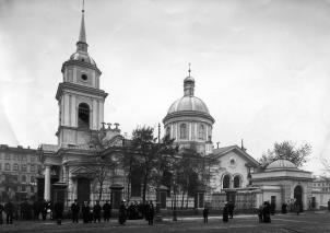 Holy Virgin Intercession Church. Photo, the early 20th century.
