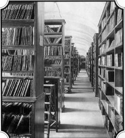 Library of St.Petersburg University. Photo, 1898.