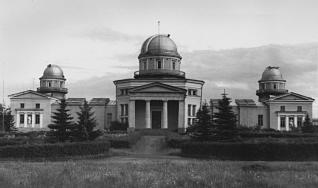 Главное здание Пулковской обсерватории.