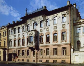 Дом, где жил В. В. Набоков.
