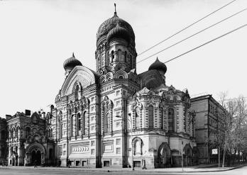 Kiev Pechersk Lavra Metochion. The church of the Assumption of the Virgin.
