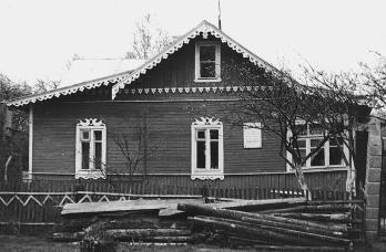 House in Lomonosov, where V.A.Degtyarev resided.