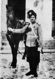 Урядник лейб-гвардии Казачьего полка. Фото 1913.