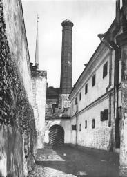 Внешний двор тюрьмы Трубецкого бастиона. Фото 1924.