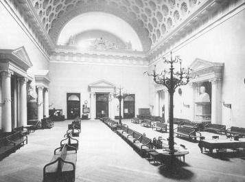 Operational Hall of the Stock Exchange. Photo by K.K.Bulla. 1903.