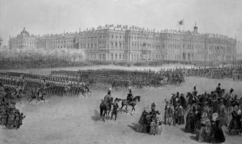 Парад на Дворцовой площади