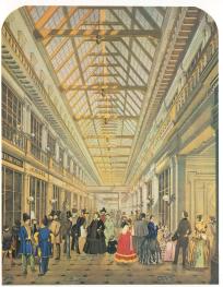 View of the Passage Mall. By P.P.Semechkin. Mid-19th century.
