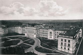 Main Building of the Polythechnical Institute. Photo, 1900s.