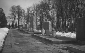 Братская могила на Казанском кладбище. Фото 1998
