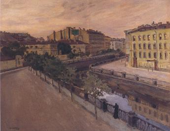 S.P.Yaremich. Ekaterininsky Canal. 1908.