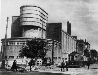 Constructivism. The Krasnoe Znamya Cotton Mill. Photo, the 1930s.