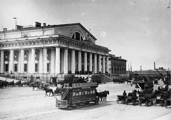 Stock Exchange Building. Photo by K.K.Bulla. 1900.