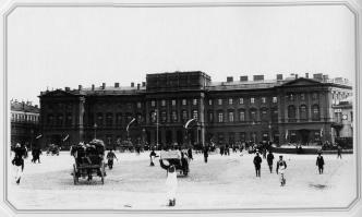 Мариинский дворец. Фото К.К. Буллы. 1890-е