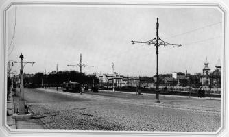 Троицкая площадь. Фото К.К. Буллы. 1910-е