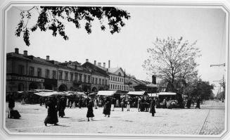 Андреевский рынок на Большом проспекте В.О. Фото 1900-х