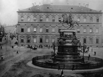 Дом Министерства земледелия на Исаакиевской площади. Фото 1900-х гг.