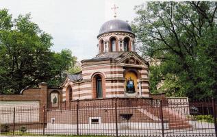 Часовня Иоанновского монастыря на Карповке, построенная специалистами "ЛенСпецСМУ"