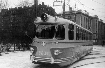 First LM-57 tram.