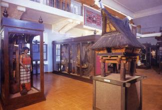 Exhibition at the Museum of Anthropology and Ethnography.