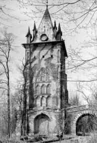 A.A.Menelas. The Chapelle in the Alexandrovsky Park of Tsarskoe Selo. 1825-28.