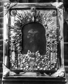 Чтимый образ Спасителя в часовне Домика Петра Великого