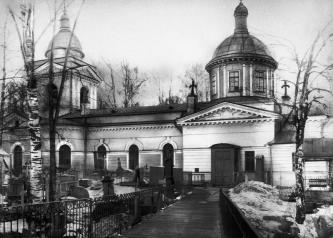 Георгиевская церковь на Большеохтинском кладбище