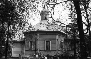 Александро-Невская церковь наШуваловском кладбище. Фото1980-х гг.