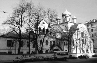 Поморская Знаменская церковь. Фото 1980-х гг.
