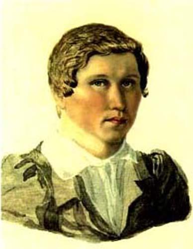 Павел Фомич Выгодовский (Дунцов).
Акварель Н.А.Бестужева. 1828.
