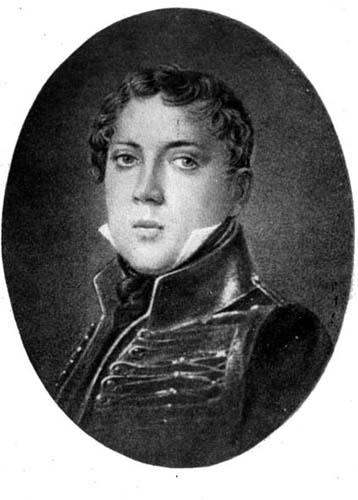 Петр Яковлевич Чаадаев.
С портрета 1820-х.
