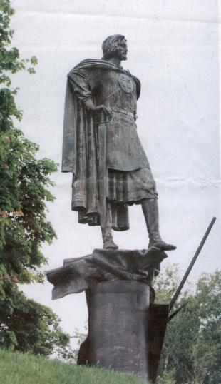 Памятник Александру Невскому в Усть-Ижоре. Фото Ю.Костыгова