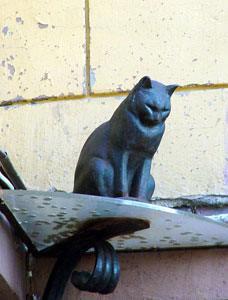 Кот на Малой Садовой улице. Фото с сайта www.gbr.ru