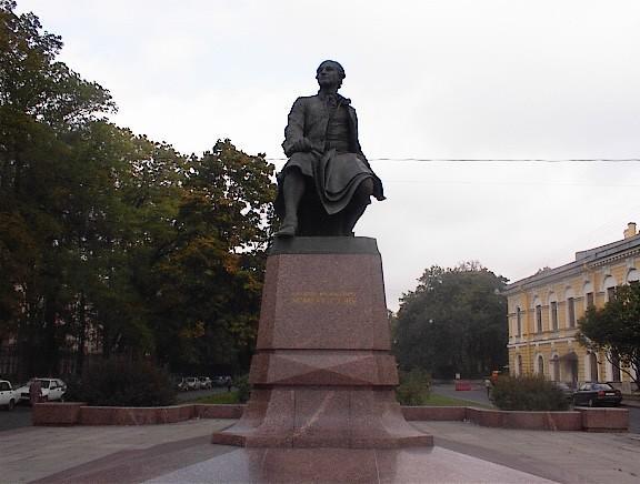 Памятник М. В. Ломоносову. Фото А. Коскелло