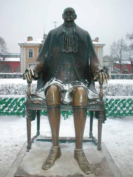 Памятник Петру I в Петропавловской крепости. Фото П. Елагина с сайта http://elagin-pavel.narod.ru/