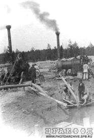 Constructing of  the Tsarskoy Selo water-supply system.
