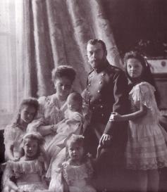 The family of Emperor Nicholas II.