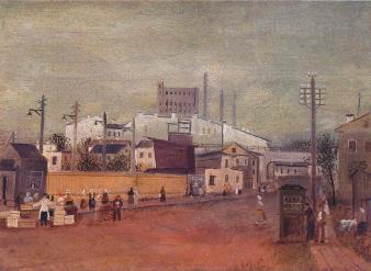 Street in Volodarsky District. By B. N. Ermolaev. 1935.