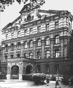 House where the St. Petersburg Union of struggle for the liberation of the working class (21 Komsomola Street) was founded.