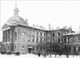 Главный корпус Клинического института великой княгини Елены Павловны. Фото 1890-х гг.