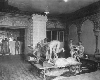 Egorov Borthers' Baths. Photo, 1914.