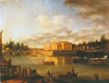 View of the Kamennoostrovsky Palace. By Semen F.Shchedrin. 1803.