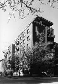 Apartment house built for Svirstroy personnel.