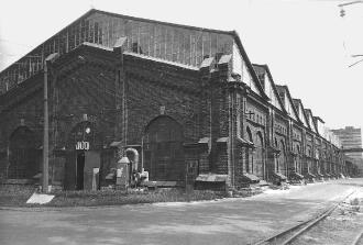Proletarsky plant production association. Car shops.