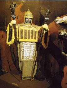 Interyerny Theatre. Kazan Cathedral, carnival costume.