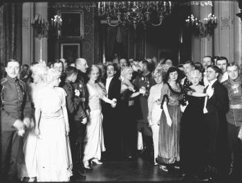 Ball Given by Countess Shuvalova. Photo, 1900s