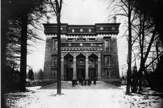 Buddhist Temple. Photo, 1914.