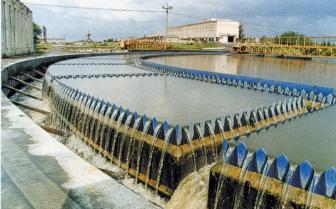The central airing station on Bely Island.