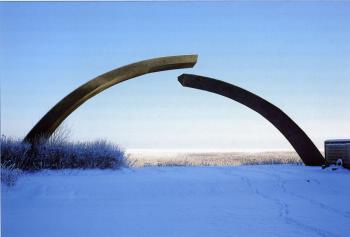 Green Belt of Glory. The Broken Circle memorial.