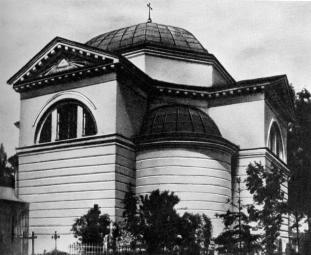 Kazanskoe Cemetery. The mausoleum of A.D.Lanskoy.