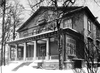 Аптекарский остров. Дача А. Н. Воронихина (не сохранилась). Фото нач. 20 в.